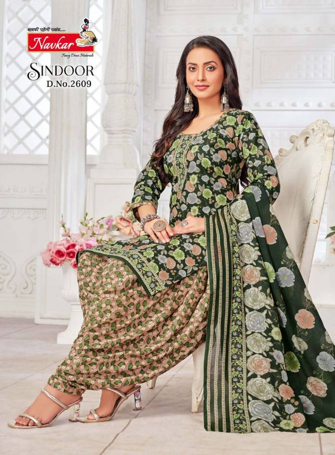 Sindoor Vol 26 By Navkar Cotton Printed Kurti With Bottom Dupatta Wholesale Shop In Surat
